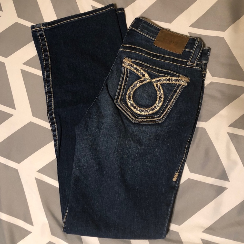 Big star bootcut jeans size 26.